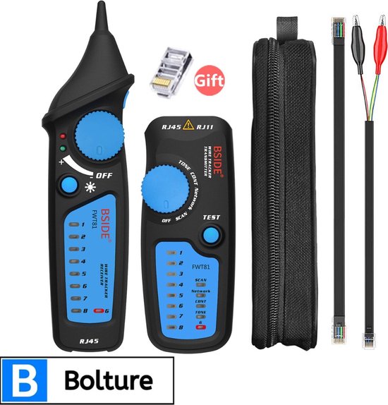 Kabel Tester Mit Tongenerator - Netzwerktester Für RJ11 Kabel Verfolgung