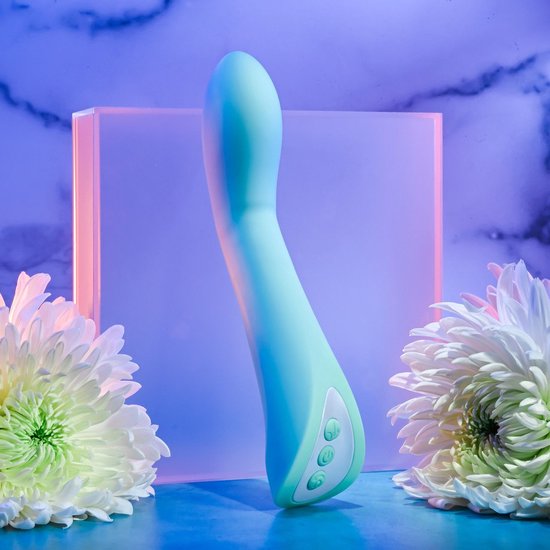 Evolved - Vibromasseur Come With Me pour le point G - Turquoise