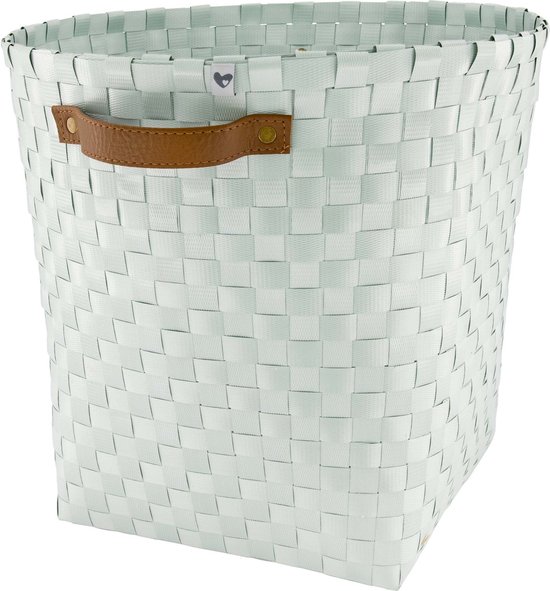 Premier Housewares 2450020 rund 5 Liter Eimer mit Griff – Natur/Grün