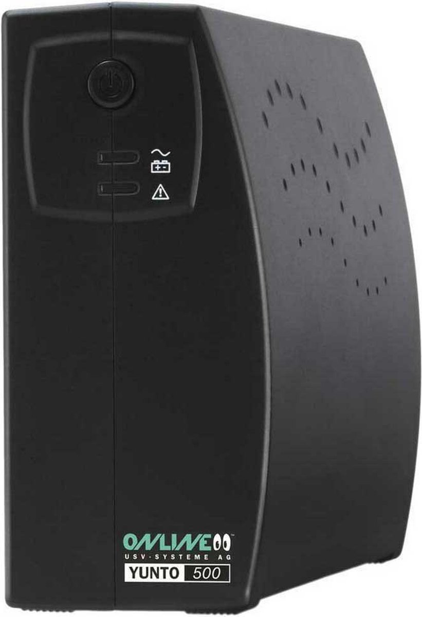 ONLINE USV-Systeme YUNTO 500 Line-interactive 0,5 kVA 300 W 3 AC-uitgang(en)