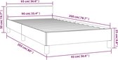 vidaXL-Bedframe-met-hoofdbord-kunstleer-wit-90x200-cm