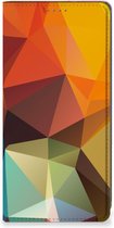 Smartphone Hoesje OnePlus Nord CE 2 Lite 5G Leuk Book Case Polygon Color
