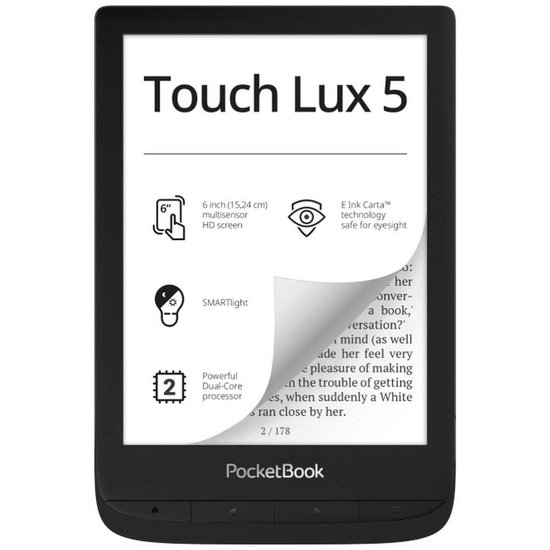 PocketBook Touch Lux 5 – 6 inch – 8GB