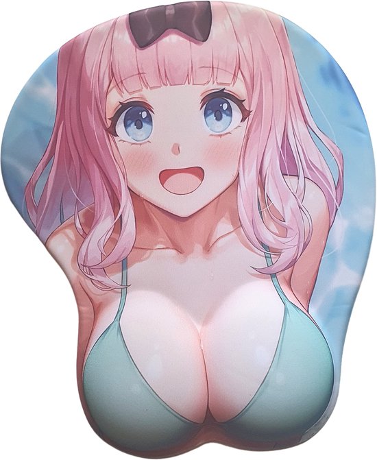 Tapis de souris seins Anime Girl