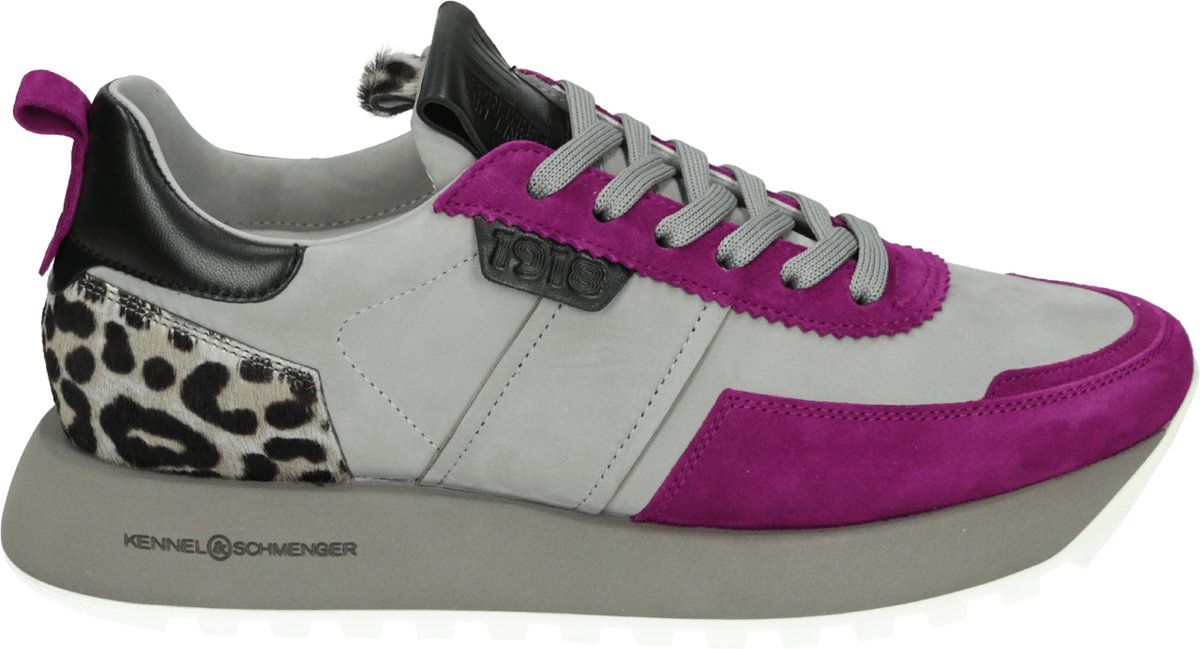 Kennel & Schmenger - 21 24210.715 - Lage sneakersDames sneakers - Kleur: Grijs - Maat: 40.5