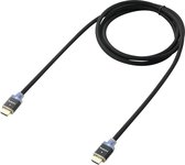 SpeaKa Professional SP-7870024 HDMI-kabel HDMI Aansluitkabel HDMI-A-stekker, HDMI-A-stekker 1.00 m Zwart Audio Return C