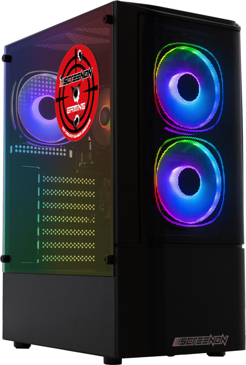 ScreenON - Ryzen 5 - 240GB M.2 SSD + 1TB HDD - RTX 3050 - GamePC.V215131