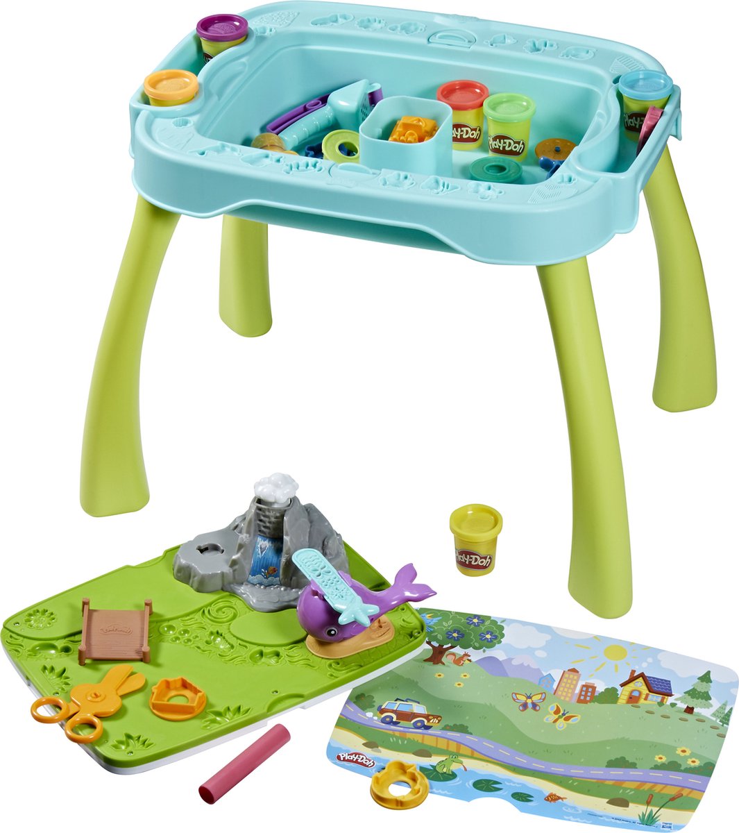 Play-Doh 2-in-1 Creatief Starters Station - Boetseerklei - Activiteitentafel - Speeltafel — afbeelding 3