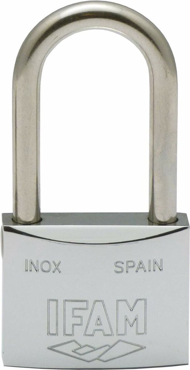 Sleutelslot IFAM INOX 50AL Roestvrij staal Lengte (5 cm)