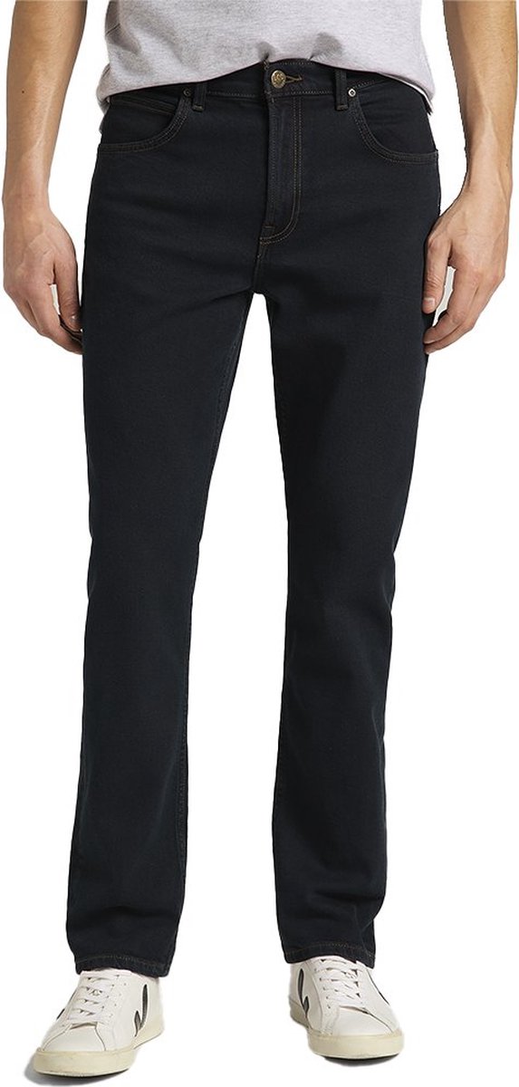 Lee Brooklyn Straight Spijkerbroek Blauw 48 / 34 Man