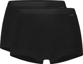 Basics shorts zwart 2 pack voor Dames | Maat XXL
