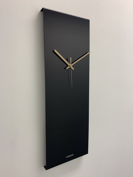 Horloge murale CHANTALBRANDO -- BLACK LINE XL -- DESIGN MODERNE -- MADE IN HOLLAND