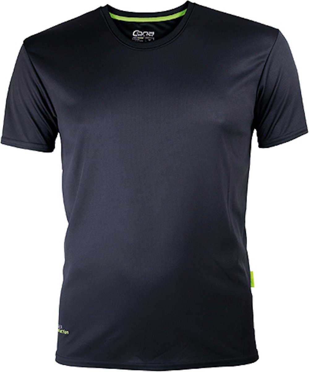 Herensportshirt 'Evolution Tech Tee' met korte mouwen Black - L