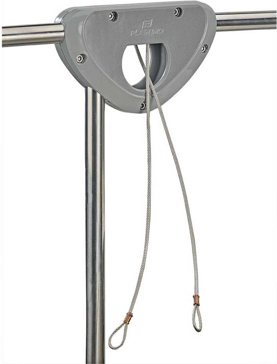 PLASTIMO AB MOTORSTEUN MET DRAADKABEL WIT