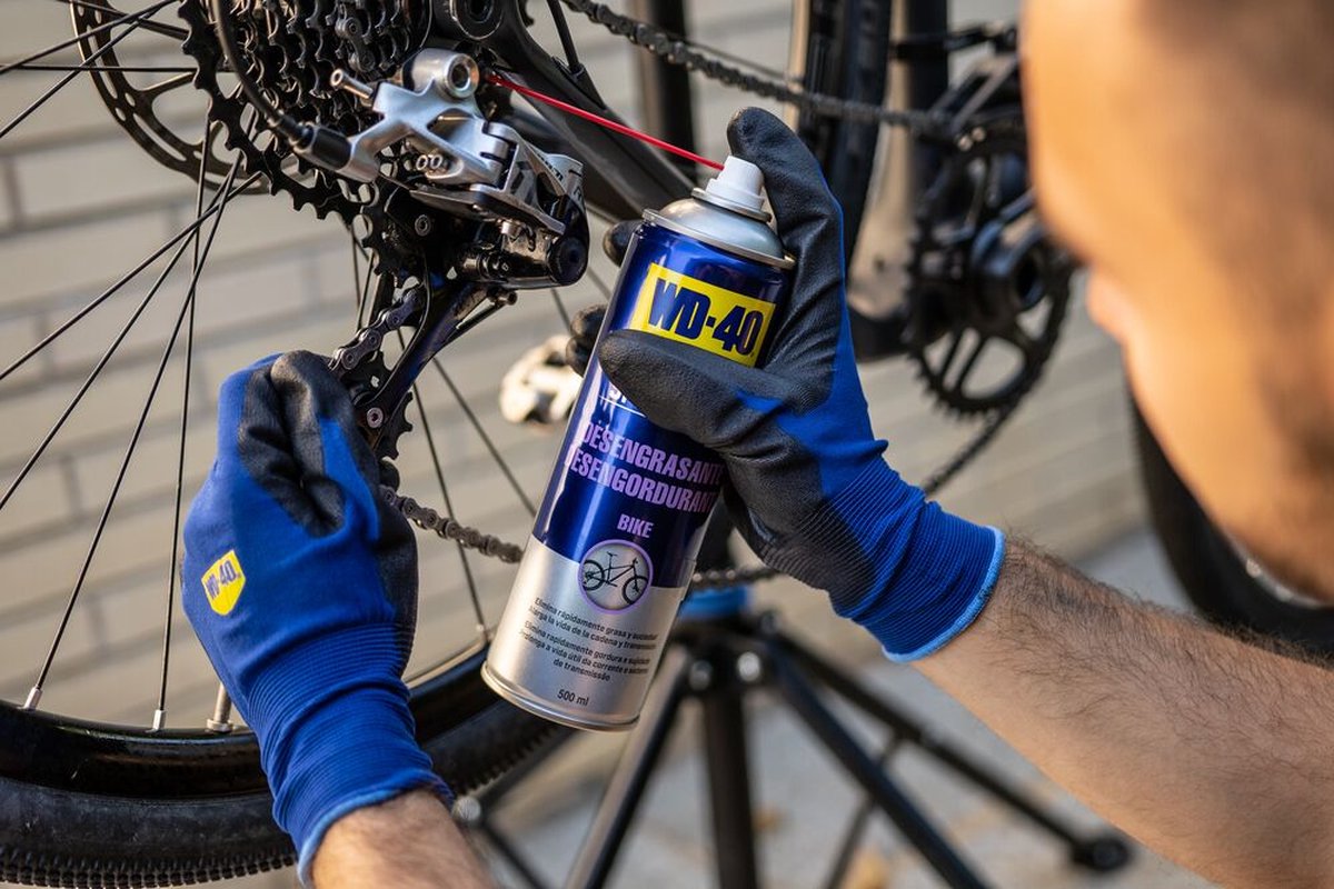 Lubrifiant WD-40 Chaîne Vélo Toutes Conditions - Bombe - 250 ml