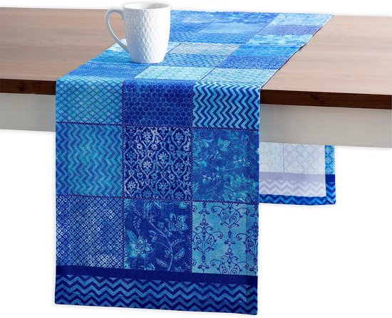 Maison d' Hermine Vaatdoek 100% katoen, set van 3 keukendoeken, multifunctionele barhanddoeken, bruiloft, restaurant, buffetfeest en camping, Basse Cour - lente/zomer (50 cm x 70 cm