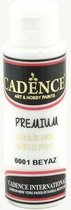 Cadence Premium acrylverf (semi mat) Wit 01 003 0001 0070 70 ml