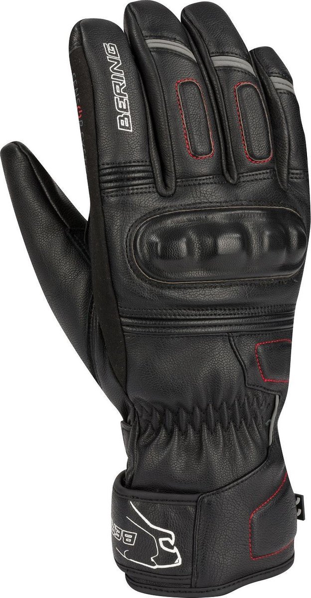 Bering Whip Black Motorcycle Gloves T11