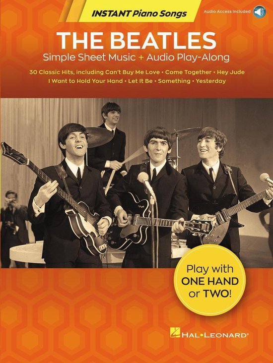 The Beatles - Instant Piano Songs - cover