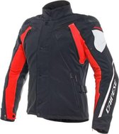 Dainese Rain Master D-Dry Jacket Black Glacier-Grey Red 52