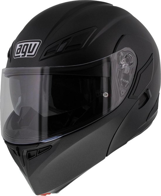 Agv Compact St Matt Black Systeemhelm - Motorhelm - Maat S | bol.com