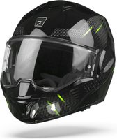 Scorpion Exo-Tech Pulse Zwart Systeemhelm - Motorhelm - Maat L