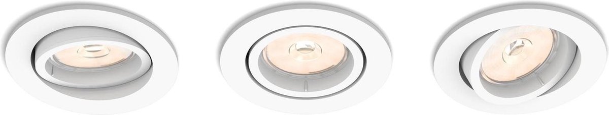 Philips myLiving 5018331P0 Verzonken spot Wit GU10 LED 4,6 W