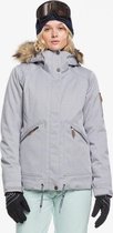Roxy - Meade jk - dames ski jas - heather grey - maat L