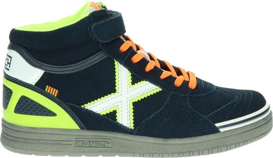 Munich jongens sneaker - Blauw - Maat 40 | bol.com