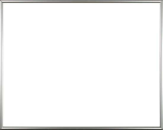 Homedecoration Easy - Cadre photo - Format photo 37x57 cm - Plastique - Argent