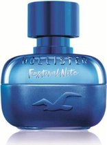 MULTIBUNDEL 3 stuks Hollister Festival Nite For Him Eau De Perfume Spray 50ml