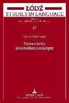 Dynamicity in Emotion Concepts