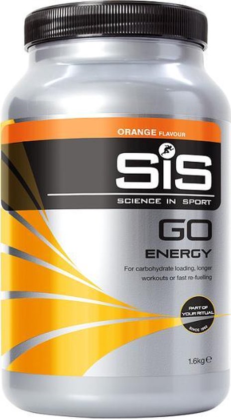 Science in Sport – SIS Energydrink – Go Electrolyte – Elektrolyten + Koolhydraten – 1,6kg – Orange/ Sinaasappel smaak