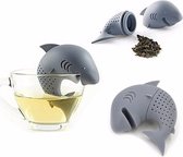 Theehaai - Siliconen Tea infuser Haai - Theeëi voor het zetten van thee met losse theeblaadjes