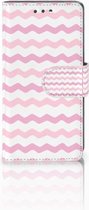Sony Xperia X Compact Bookcase Waves Roze