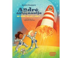 André het astronautje op zoek naar Laika