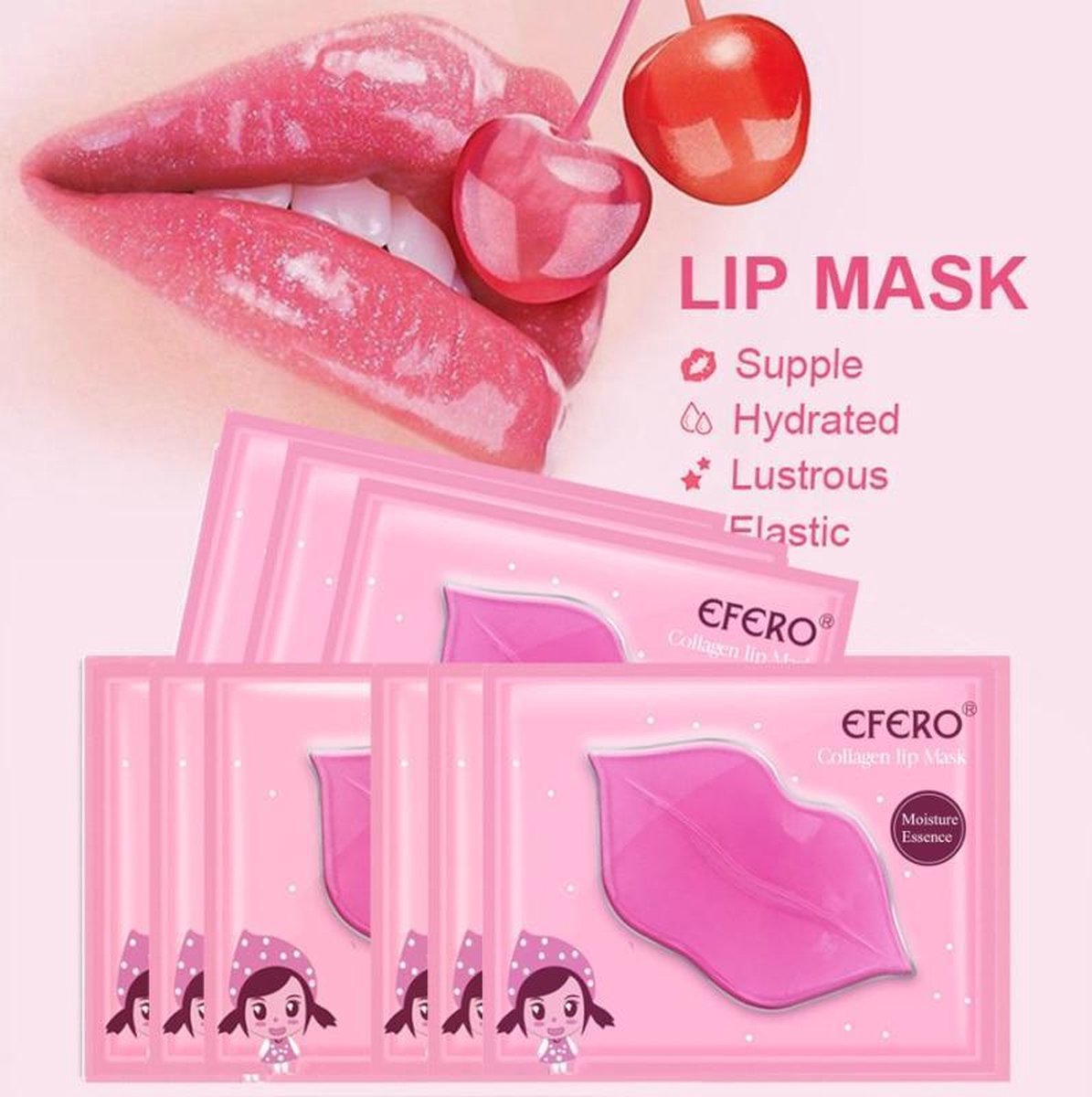 Lip Masker| Zachte En Mooie Lippen | Roze | Pink | bol
