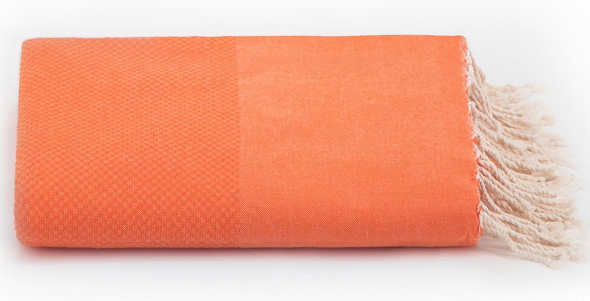 Lantara Plaid Grand foulard -190x300cm Oranje