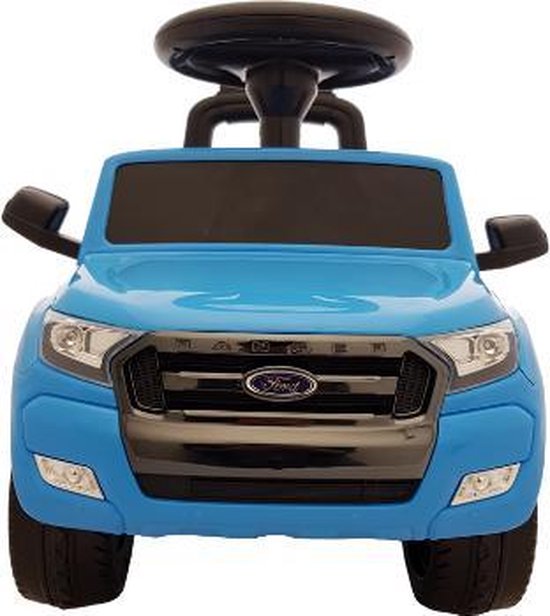 Ford Ranger loopauto elektrisch Officieel licentie kinderauto Blauw