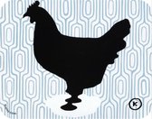 Kamagurka placemat Chicken Graphic