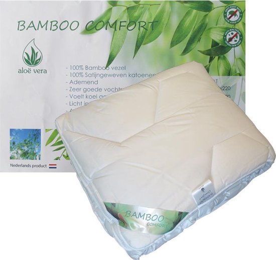 iSleep Bamboo DeLuxe Enkel Dekbed - 100% Bamboe - Eenpersoons - 140x220 cm  | bol.com