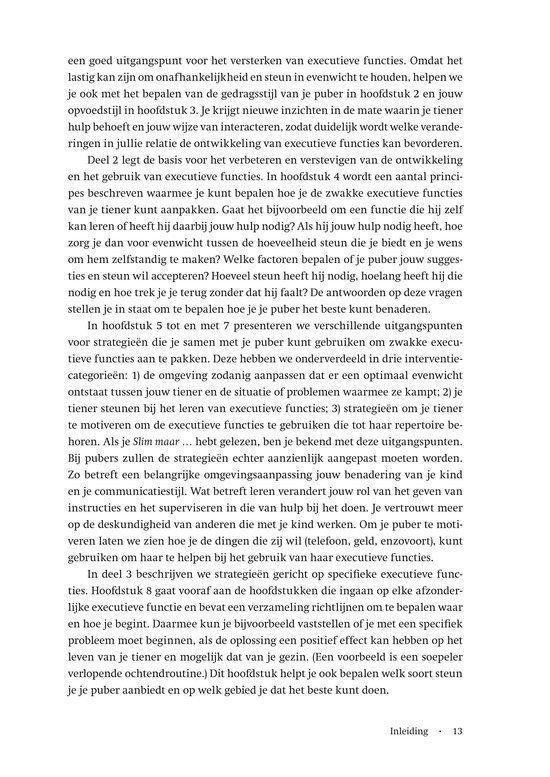 Tekstpagina uit Slim maar... Pubereditie met uitleg over het aanpakken van pubers.