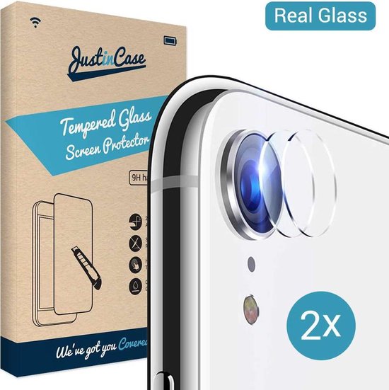 Just in Case Tempered Glass voor de Apple iPhone XR Camera Lens 2