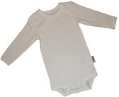 KinderBasics Romper Lange mouw met Sierrand - Crème - 56