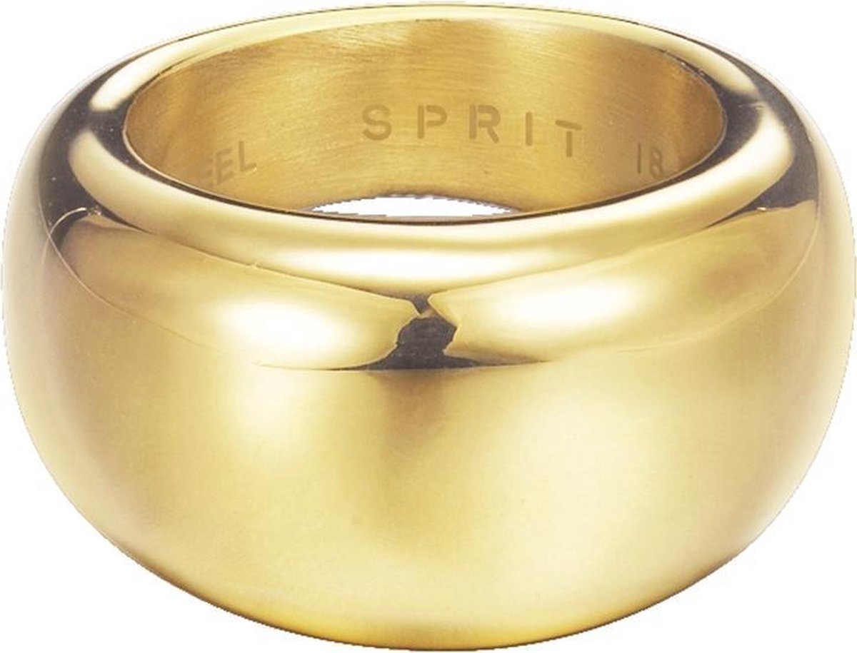 Esprit Steel - ESRG12426B170 - Ring - Roestvrij staal - goudkleurig