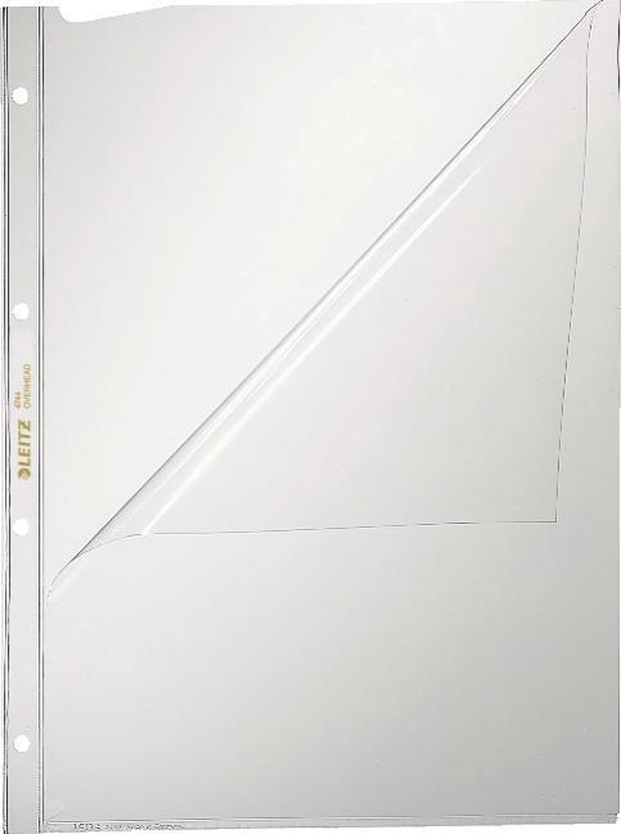 LEITZ presentatiemappen A4 PVC glashelder 0,08mm
