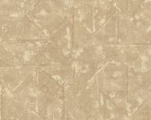 CHIQUE MODERN BEHANG | Grafisch - beige bruin metallic - A.S. Création Absolutely Chic