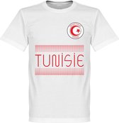 Tunesië Team T-Shirt - Wit - XXXL