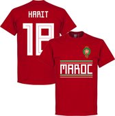Marokko Harit 18 Team T-Shirt - Rood - M