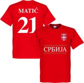 Servië Matic Team T-Shirt - L